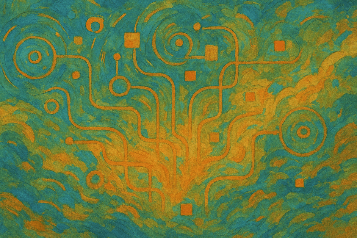 Abstract Technology Visualization
